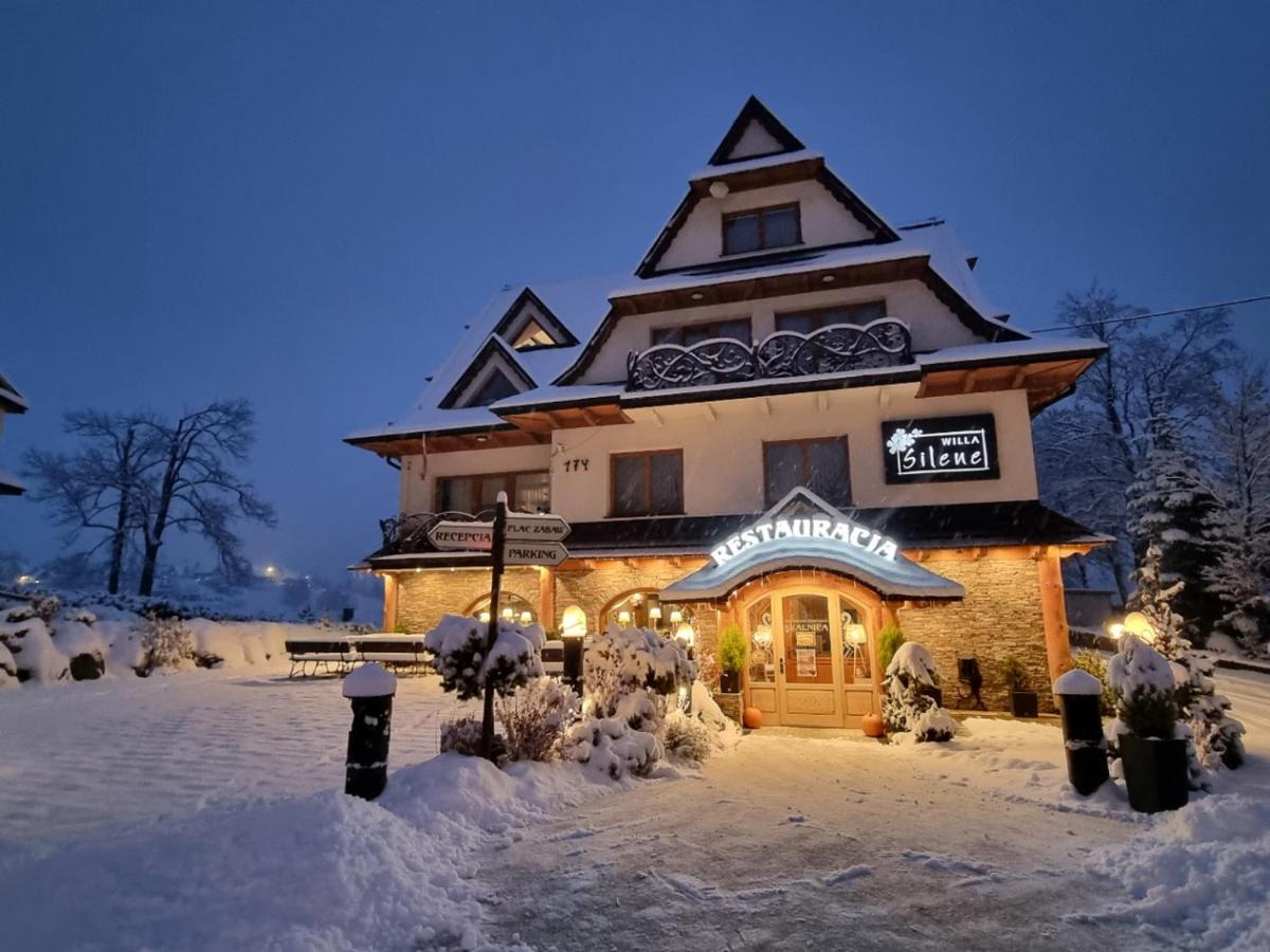 Willa Silene - Goralska Muzyka Na Zywo, Blisko Termy I Wyciagow Bukowina Tatrzańska Exterior foto